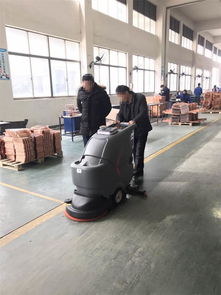 車間保潔洗地機(jī)柳州工業(yè)車間電瓶電動清洗機(jī)